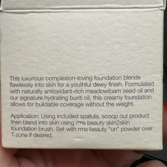 Credo Beauty rms Cream Foundation Shade 88 Brand New with spatula - Picture 6 of 8